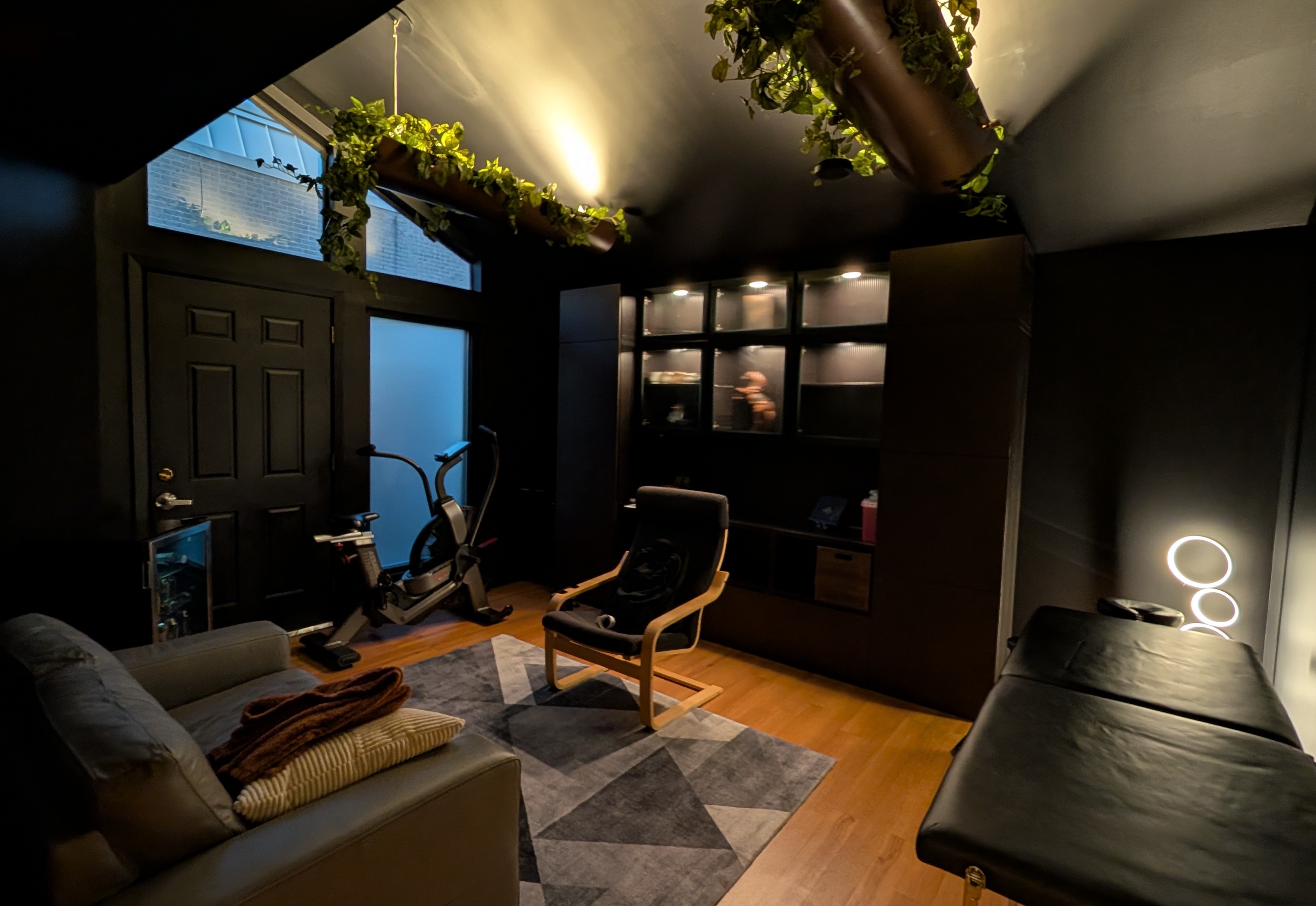 RiverRock's office at night